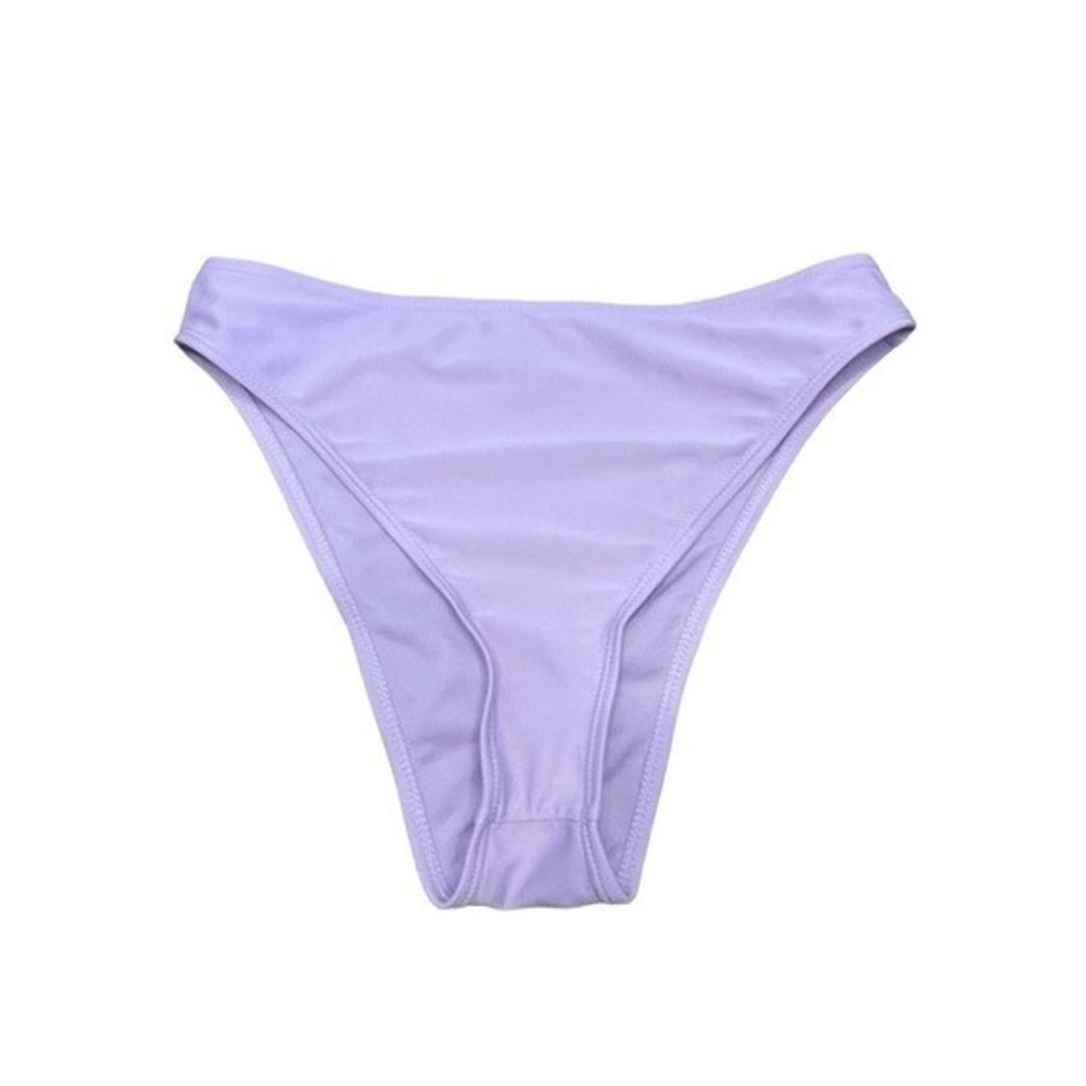 PrettyLittleThings Mix & Match High-Rise‎ High Cut Bikini Bottoms Lilac Swimsuit